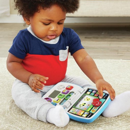 Computador educativo Vtech Baby Ordi Des Découvertes Azul interativo