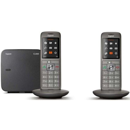 Telefon DECT Gigaset CL660A Duo Mit 2 Hoererern