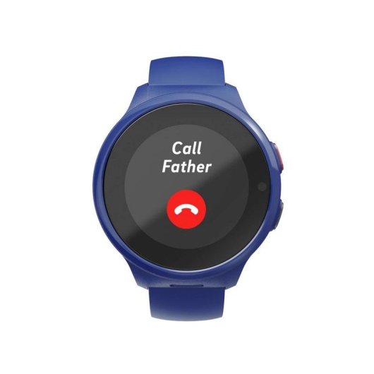 Hama Kinder Smartwatch 4G GPS 1,19'' Blau AMOLED GPS integriert