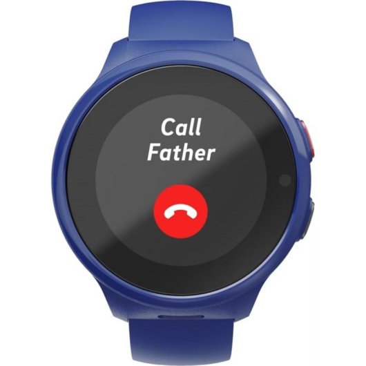 Hama Kinder Smartwatch 4G GPS 1,19'' Blau AMOLED GPS integriert