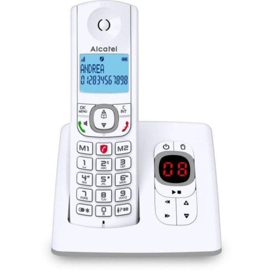 Telefone sem fios Alcatel F530 Voice Solo cinzento com atendedor