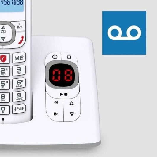 Telefone sem fios Alcatel F530 Voice Solo cinzento com atendedor