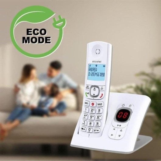 Telefone sem fios Alcatel F530 Voice Solo cinzento com atendedor
