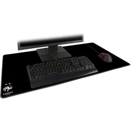 Tappetino Gaming Konix FFF XXL 90x47 cm Microfibra Nero