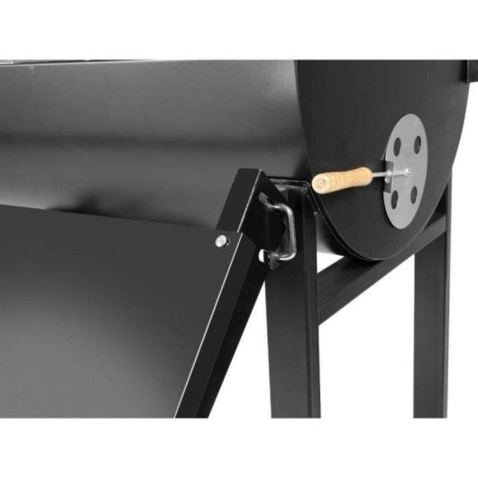 Barbacoa de carbón Fieldmann FZG 1007 en carrito con termómetro integrado