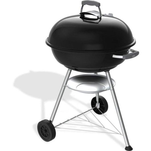 Barbacoa Weber Compact Kettle 57 cm Carbón 9 Personas