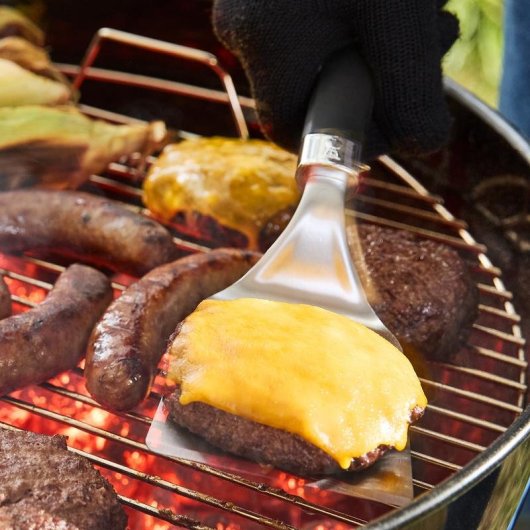 Barbacoa Weber Bar-B-Kettle Carbón Ø57 cm Termómetro Integrado Negro