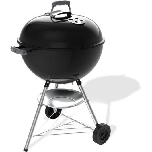 Barbacoa Weber Bar-B-Kettle Carbón Ø57 cm Termómetro Integrado Negro