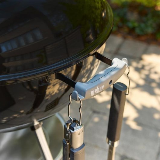 Barbacoa Weber Bar-B-Kettle Carbón Ø57 cm Termómetro Integrado Negro