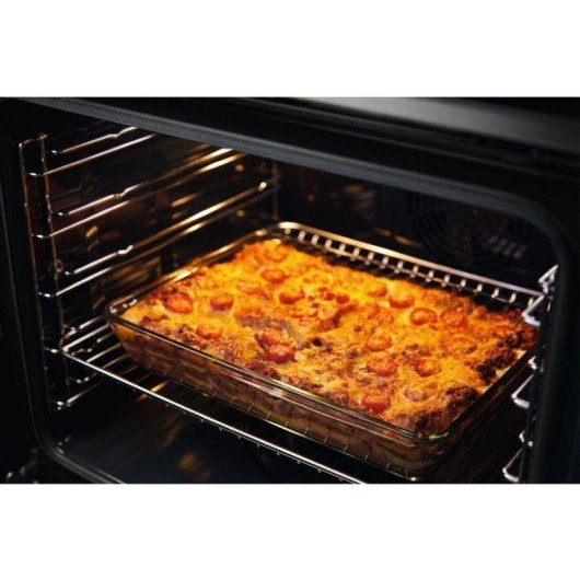 Cuisinière Electrolux LKM520011X 57 L 4 Foyers Mixte Inox Noir