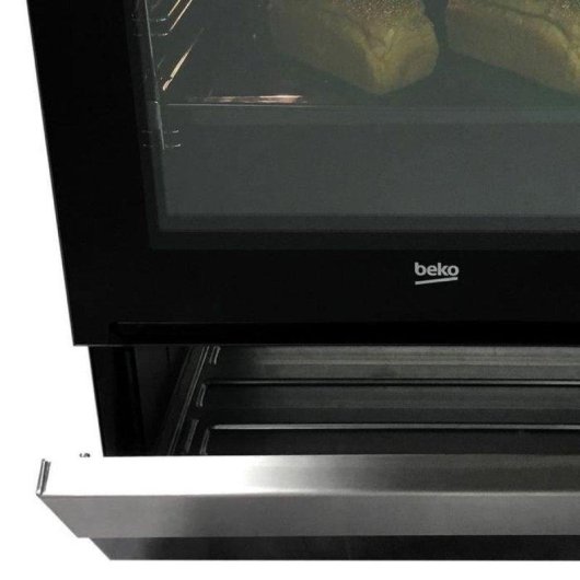 Cuisiniere Beko FSS57100GAC Vitroceramique 4 Zones 65 L