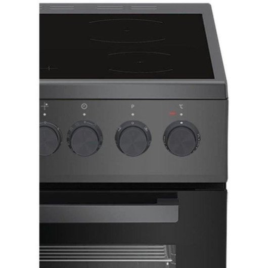 Cuisiniere Beko FSS57100GAC Vitroceramique 4 Zones 65 L