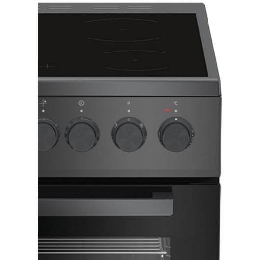 Cuisiniere Beko FSS57100GAC Vitroceramique 4 Zones 65 L