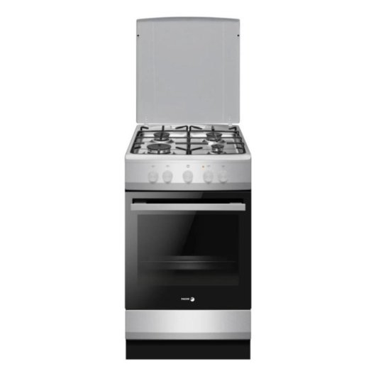 Cuisinière Fagor FACG202S 4 feux gaz Four 74L Catalytique Porte double