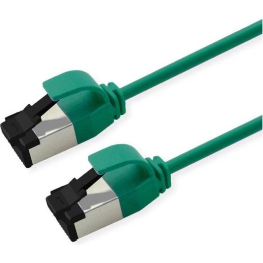 Netzwerkkabel Roline 21.15.3242 Cat8.1 U/FTP 0,5 m Grün RJ45