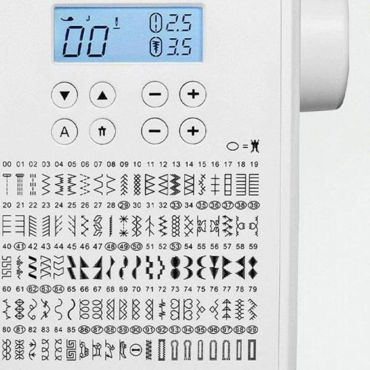 Naehmaschine Medion SD 36 Weiss LED 270 Stiche