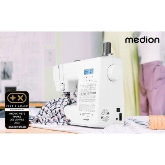 Naehmaschine Medion SD 36 Weiss LED 270 Stiche