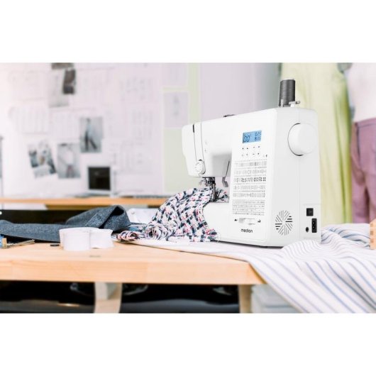 Naehmaschine Medion SD 36 Weiss LED 270 Stiche