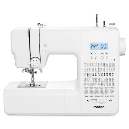 Naehmaschine Medion SD 36 Weiss LED 270 Stiche