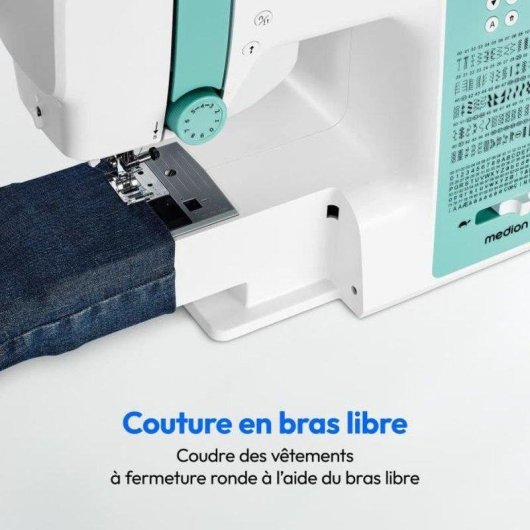 Machine a coudre Medion SD36 270 points 700 rpm LED