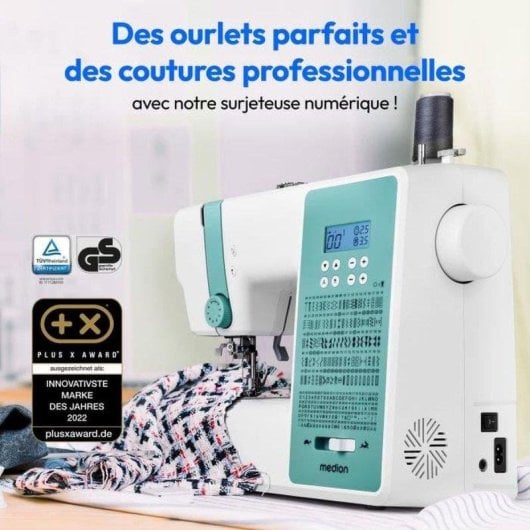 Machine a coudre Medion SD36 270 points 700 rpm LED