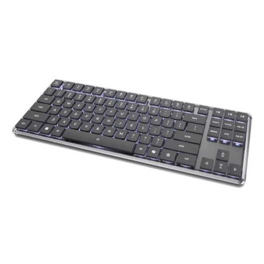 Tastatur Lenovo Wireless Multi-Mode 8000 optisch kabellos German grau