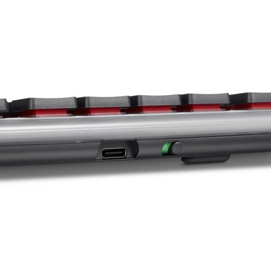 Tastatur Lenovo Wireless Multi-Mode 8000 optisch kabellos German grau