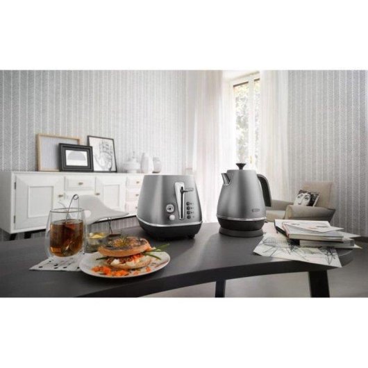 Bouilloire electrique De'Longhi KBI2001.S 1,7 L 2000 W Metal Argente