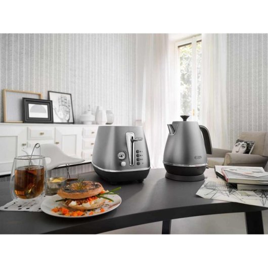 Bouilloire electrique De'Longhi KBI2001.S 1,7 L 2000 W Metal Argente