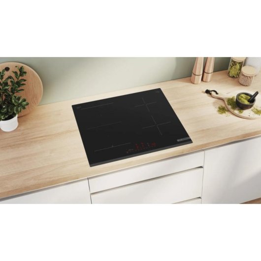 Placa de inducción Bosch Serie 6 PVS63KHC1E 60 cm 4 zonas CombiZone