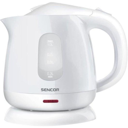 Hervidor Eléctrico Sencor SWK 1010WH 1 L 1100 W Blanco