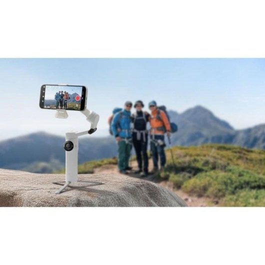 Estabilizador gimbal Insta360 Flow 2 AI Tracker Kit 3 Ejes Blanco
