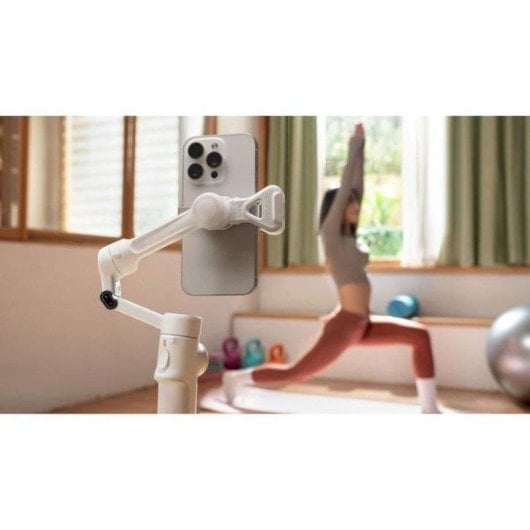 Estabilizador gimbal Insta360 Flow 2 AI Tracker Kit 3 Ejes Blanco