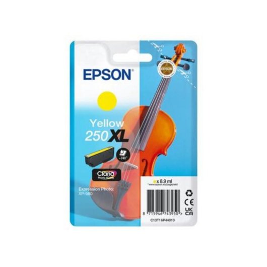 Cartucho de tinta Epson Claria Photo HD 250XL Amarillo