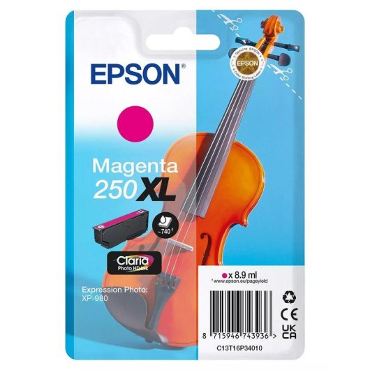 Cartouche d'encre Epson 250XL Magenta Violin