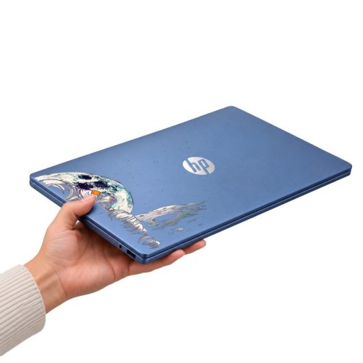 Portátil HP OmniBook 3 16-by0025ns 16" AMD Ryzen 5 40 16GB 1TB SSD Radeon 610M FreeDOS Azul/Space