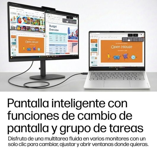Portátil HP OmniBook 3 16-by0025ns 16" AMD Ryzen 5 40 16GB 1TB SSD Radeon 610M FreeDOS Azul/Space