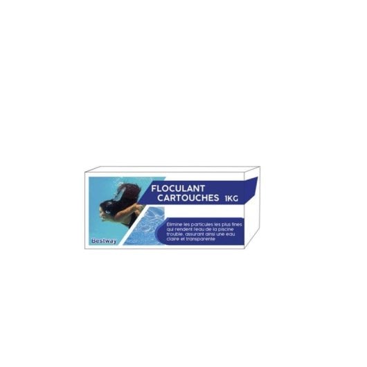 Cartouche Floculante Bestway 8x125 g Clarifiant Durable