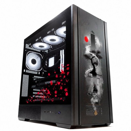 Forgeon Airflow Noxis ARGB USB-C Mesh ATX Negra/Japan