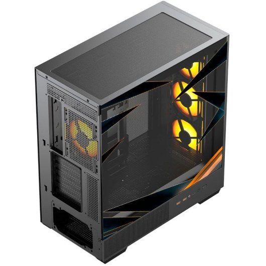 Forgeon Airflow Noxis ARGB USB-C Mesh ATX Negra/Starwraith