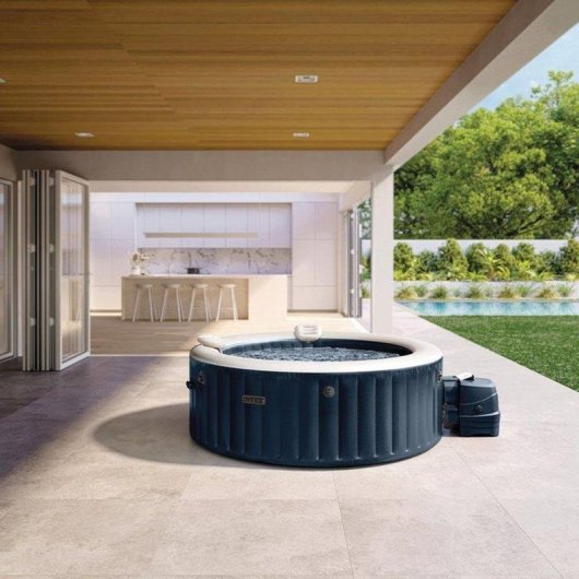 Spa gonflable Intex PureSpa Blue Navy pour 4 personnes
