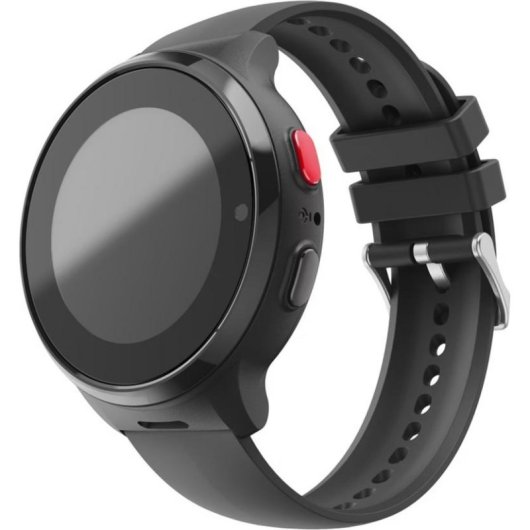 Hama Smartwatch Enfants GPS Bluetooth 1,19" AMOLED Noir Silicone