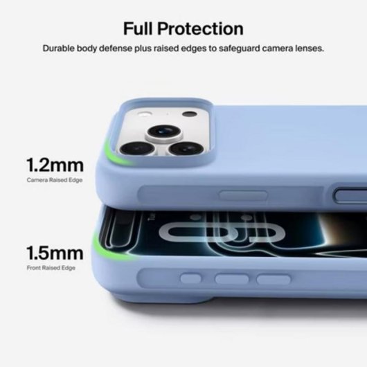 Funda Belkin SheerForce Protect plastique bleu magnétique pour iPhone 17 Pro Max et 18 Pro Max