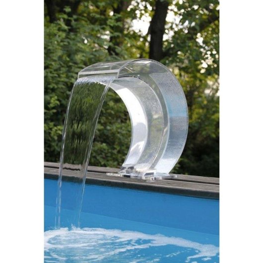 Cascade Mamba Mubbink Acrylique LED 24 Blanc Chaud 54x30x32 cm
