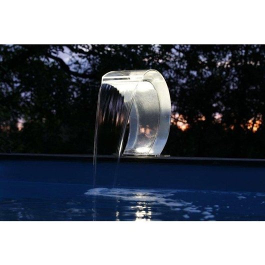 Cascade Mamba Mubbink Acrylique LED 24 Blanc Chaud 54x30x32 cm