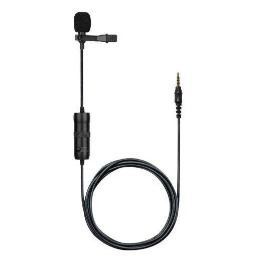 Microfono TnB INLAPMIC2 lavalier nero con clip 3,5 mm cablato