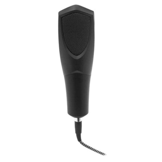 Microfone TnB INMICROSTR USB omnidirecional com filtro antipop preto