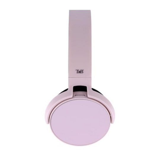 Auriculares TnB SINGLE 2 inalámbricos Bluetooth con jack y micrófono, rosa