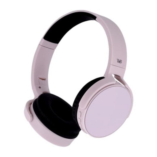 Auriculares TnB SINGLE 2 inalámbricos Bluetooth con jack y micrófono, rosa
