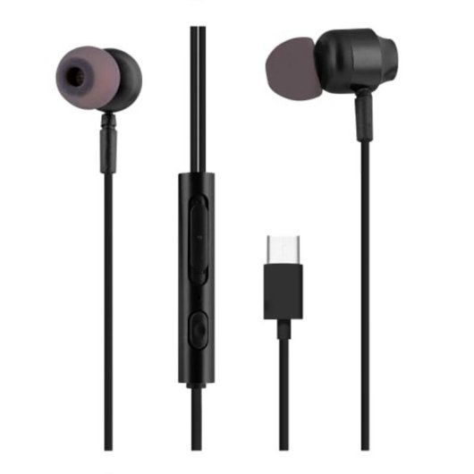 Auriculares TnB Type-C filaires Intra-auriculaires avec micro Noir